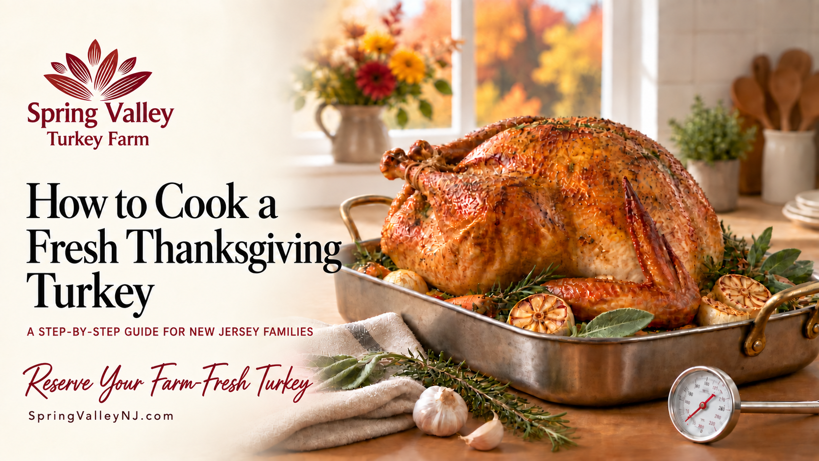 How to Cook a Fresh Thanksgiving Turkey: A Step-by-Step Guide for NJ Families